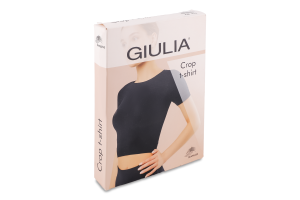 Футболка жіноча з мікрофібри Giulia L/XL nero