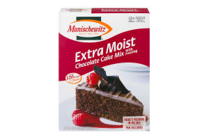 Manischewitz Extra Moist Chocolate Cake Mix With Frosting