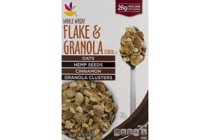 Ahold Flake & Granola Cereal Whole Wheat