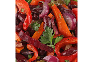 Салат з запеченими овочами ваг