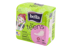 Прокладки гигиенические Normal Relax For Teens Bella 10шт