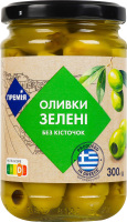 Оливки Премія зелені без кісточок