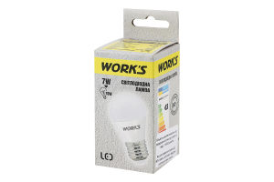 Лампа LED Work`s Long-Life LB0730-E27-G45 116275