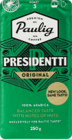 Кава натуральна смажена мелена Original Presidentti Paulig в/у 250г
