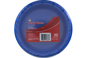 Ahold Party Plates Plastic Dessert Plate - 30 CT