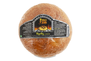 Хлібець подовий Підобід з льоном Riga Хліб м/у 120г