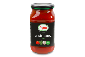 Соус стерилизованный С кинзой Руна с/б 485г