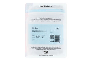Кофе натуральный жареный в зернах Kyiv sling Fresh Black в/с м/у 200г