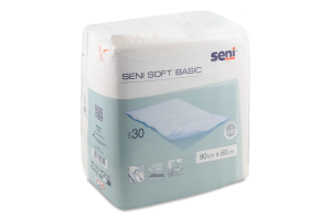 Пеленки гигиенические 90х60см Soft Basic Seni 30шт