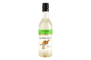 Вино 0.1875л 11% біле сухе виноградне Піно Гріджіо Yellow Tail пл