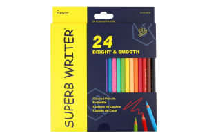 Олівці Macro кольорові Superb writer 24 кольорів