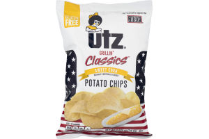 Utz Grillin' Classics Potato Chips Sweet Corn