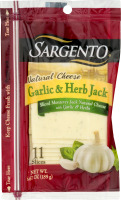 Sargento Natural Cheese Garlic & Herb Jack