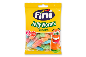Конфеты желейные Jelly worms Fini м/у 90г