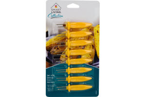 Smart Living Deluxe Corn Holder - 8 CT