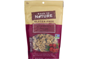 Back To Nature Gluten-Free Cranberry Pecan Granola