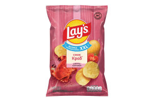 Чипсы картофельные Краб Lay's м/у 170г