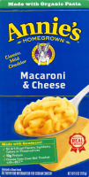Annie's Homegrown Macaroni & Cheese Classic Mild Cheddar