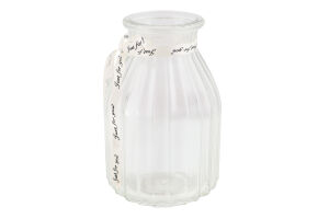 Ваза скло квадратна 16*9см