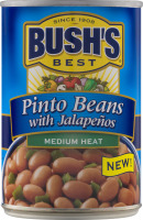 BUSH'S BEST Pinto Beans with Jalapenos
