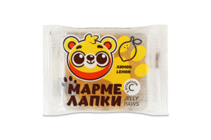 Мармелад желейный с витамином С со вкусом лимона Мармелапки Jelly Paws м/у 40г