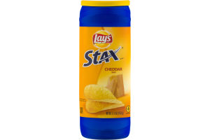 Lay's STAX Potato Crisps Cheddar