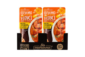 Соус с имбирем и апельсином Кисло-сладкий Pripravka д/п 140г