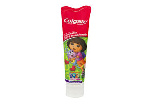 Colgate Dora The Explorer Fluoride Toothpaste Mild Bubble Fruit