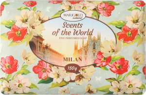 Мило парфумоване Мілан Аромати світу Marigold natural 150г