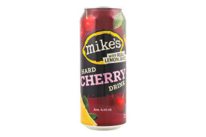 Пиво спеціальне 0.5л 4.4% пастеризоване Cherry Hard Drink Mike's з/б