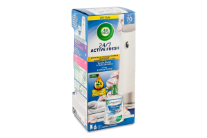 Освежитель воздуха автоматический Утренняя свежесть и цветы орхидеи Active fresh Air Wick 228мл