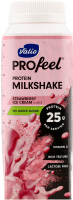 Шейк молочний протеїновий без лактози Полуниця та морозиво PROfeel Valio т/п 250мл
