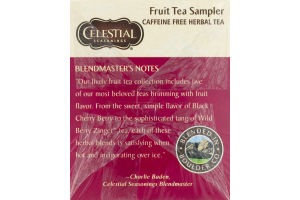 Celestial Seasonings Fruit Tea Sampler Herbal Tea - 18 CT