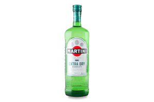 Вермут 1л 18% білий екстра сухий Extra Dry Martini пл