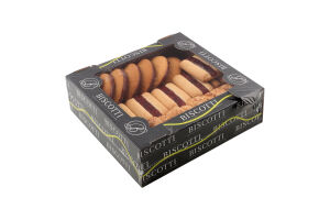 Печенье сдобное песочно-отсадное Фраголино Микс Biscotti к/у 0.55кг