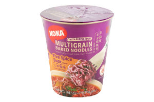 Локшина Koka смак качки та 5 спецій з фіолет кукур