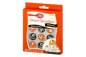 Betty Crocker Dessert Decorations Halloween Candy Monsters - 12 CT