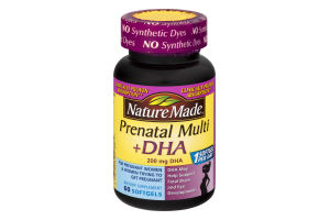 Nature Made Prenatal Multi + DHA - 60 CT