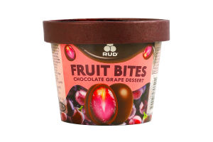 Ягода замороженная Виноград в молочном шоколаде Rud ст 140г