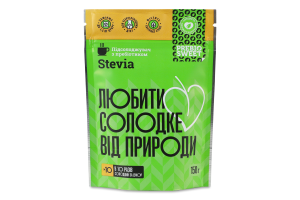 Подсластитель с пребиотиком Stevia Prebiosweet д/п 150г