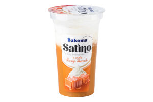 Десерт Bakoma Satino взбит вершк карамель 2,4% ст