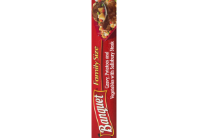 Banquet Gravy, Potatoes and Vegetables with Salisbury Steak Family Size