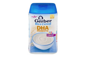 Gerber Rice Cereal DHA & Probiotic