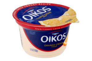 Dannon Oikos Yogurt Orange Cream