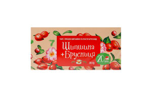 Чай Семерка 20 шт. Шипшина + Брусниця