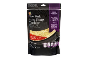 Ahold New York Extra Sharp Cheddar Finely Shredded