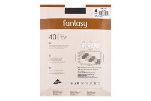 Колготки жіночі Fantasy Top 40 nero р.4