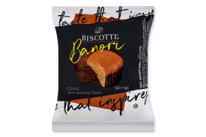 Кекс Banori Biscotti м/у 50г