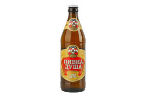 Пиво 0.5л 4.2% светлое фильтрованное пастеризованное Пивная душа Земан бут