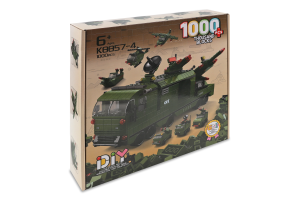 Конструктор для детей от 6лет 6в1 №K8857-4 Бронемашина Shantou Yisheng Trading Co. Ltd 1000эл